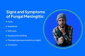 Health Photo Composite - Fungal Meningitis