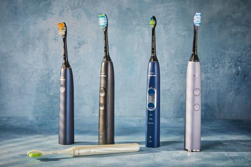 Assortment of electric tooth brushes